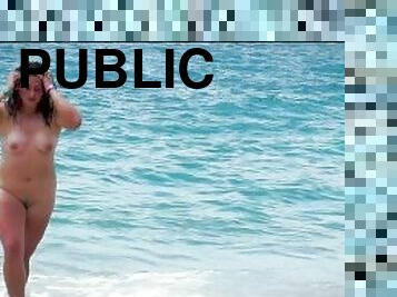 masturbation, public, amateur, ados, latina, belle-femme-ronde, plage, brésil, fétiche, solo