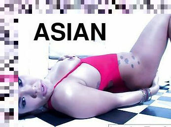 asiatique, cul, gros-nichons, masturbation, babes, jouet, pornstar, doigtage, naturel, gros-seins