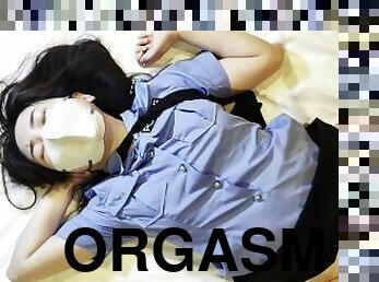 orgasmo, amador, japonesa, tetas-pequenas