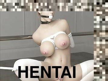 bdsm, hentai, bout-a-bout, néerlandais, bondage