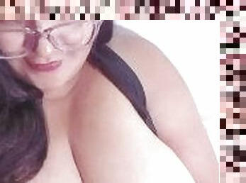 teta-grande, amador, bbw, bochechuda, engraçado, mamas, fetiche, sozinho, morena