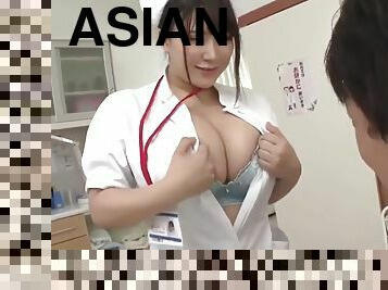 Asian robot nurses