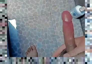 baignade, masturbation, amateur, énorme-bite, gay, branlette, jeune-18, ejaculation, mexicain, douche