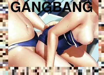 Panty pilferer-No gangbang scene