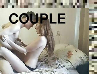 Sizzling couple enjoying all sex positions