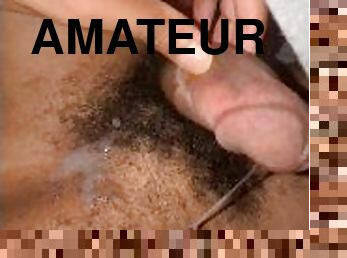 masturbation, amateur, énorme-bite, ados, ejaculation, solo, bite