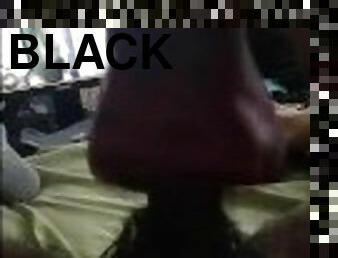 Black Twink Thick Cock fucks Bad Dragon Fleshlight and Jerks till Cum~ (REUPLOAD)