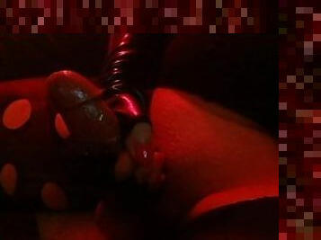 Leather Handjob