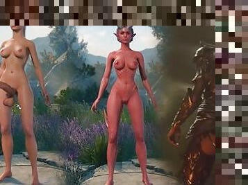 Baldur's Gate 3 Nude Game Play [Part 01] Nude mod / Adult Game Play