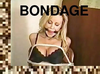 bdsm, blonde, bondage