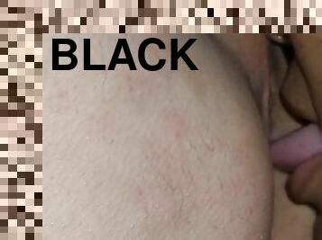 Close Up Rimjob - Interracial Ass Licking