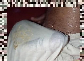Wet panty Makes My Cock Explode Cum In Public Toilet - DaloLolSolo
