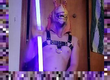 Slave Leia Jar Jar Binks Bondage Harness