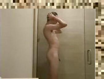 Twink in a Hotel Shower