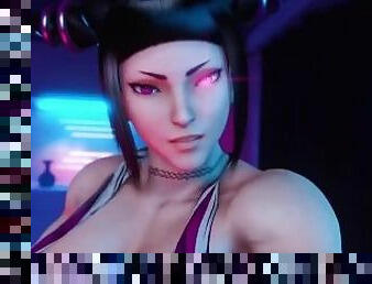 Juri Han Hentai Street Fighter! esas piernotas te gustaran