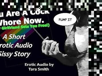 You're A Cock Whore Now A Short Sissy Erotic Story by Tara Smith Gay Encouragement Sex Positive