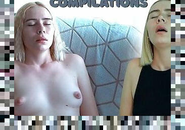 Compilations real Orgasm from Alice for beauty agony