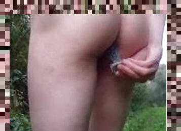 masturbation, public, ados, gay, solo, forêt, exhibitionniste, minet