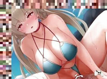 Blonde Busty HENTAI Hottie / Girl on Top Gameplay