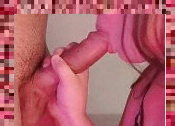 ??????? ??? ???? ?????? - Bitch sucking her lover's penis
