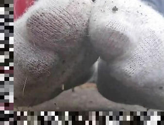 dirty worn socks joi