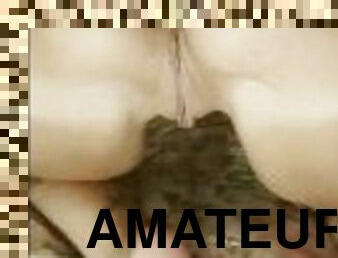 masturbation, amateur, anal, jouet, française, solo, tatouage