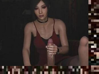 Ada Wong do Handjob (Resident Evil)