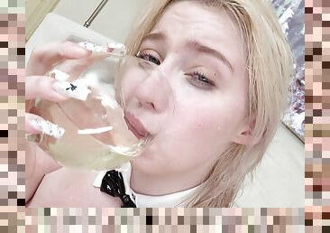 18yo hot teen 18+ Kira Viburn drinks urine & gets first DPP Gangbang 5 Big Cocks ATM ATP Deepthroat Facefucking Humiliation EKS087 - PissVids