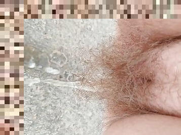 berambut, di-tempat-terbuka, kencing, umum, vagina-pussy, pantai, sudut-pandang, fetish-benda-yang-dapat-meningkatkan-gairah-sex, bikini, realitas