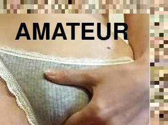 cul, gros-nichons, grosse, poilue, masturbation, chatte-pussy, amateur, maison, belle-femme-ronde, culotte