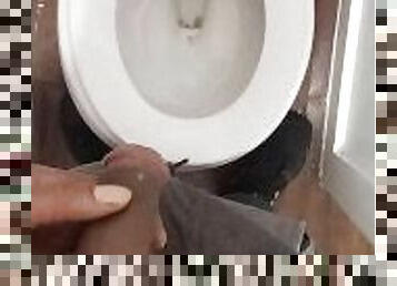 pisser, amateur, gay, black, point-de-vue, fétiche, solo