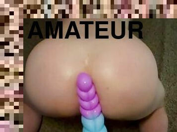 énorme, amateur, anal, gay, gode, bout-a-bout, solo, blanc, minet