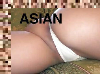 Slutty Asain Babe with nice ass solo