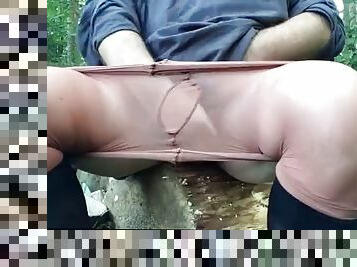 masturbation, en-plein-air, collants, amateur, gay, française, doigtage, culotte, européenne, euro