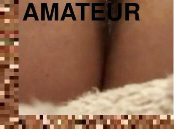 amateur, anal, milf, latina, solo, gros-plan, trou-du-cul