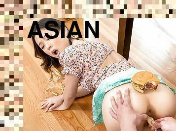 asia, kurus, cumshot-keluarnya-sperma, remaja, bintang-porno, berhubungan-dengan-wajah, payudara-kecil