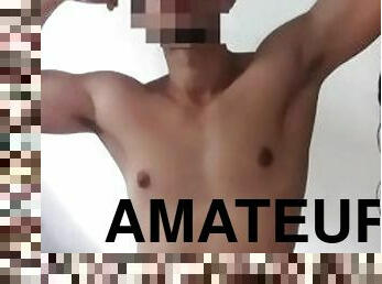 amador, tiro-ao-alvo, gay, fetiche, sozinho, musculado