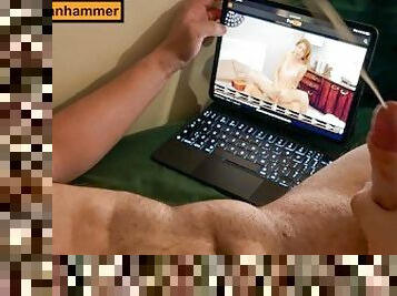 kocaman-huge, mastürbasyon-masturbation, üstüneyüzüne-boşalma, meni, tek-kişilik, yarak