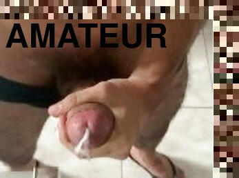 grosse, masturbation, amateur, énorme-bite, maison, branlette, belle-femme-ronde, brésil, secousses, solo