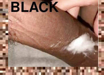 Let Me Cream On Your BIG BLACK DICK Some More Daddy !! PUT IT BACK IN ME