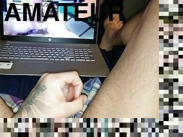 amateur, gay, pieds, ejaculation, solo, bite