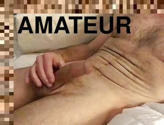 papa, masturbation, amateur, ejaculation-sur-le-corps, gay, branlette, secousses, solo, boules, pappounet