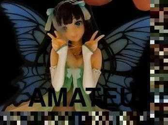 amatør, legetøj, bukkake, anime