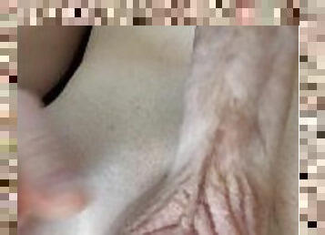 Shaved Cock Masturbation & Big Cumshot ????