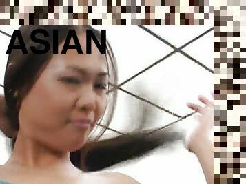 asiatisk, amatør, babes, blowjob, cumshot, stor-pikk, hjemmelaget, pov, amerikansk, vakker