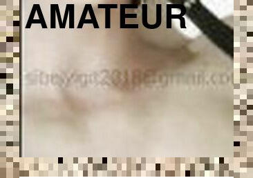 amatör, cumshot, leksak, hemmagjord, bdsm, par, slav, sprut, sperma, petit