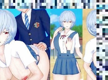 ??????????????????? ???? 3DCG???????Hentai Game Koikatsu! Evangelion Ayanami Rei(Anime 3DCG V