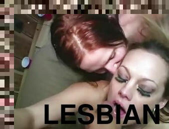 College Lesbian Babes and threesome