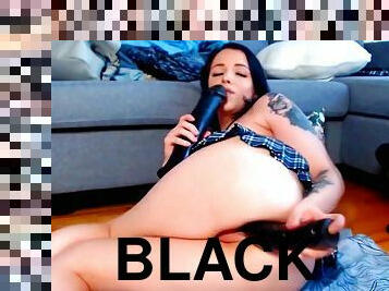 *raceplay* White Girl Loves Black Dick More Than Cuck Boyfriend! Pawg Slut Bbc Worship Pt 4