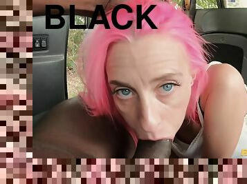 Roxy Lace And Antonio Black In Gets Her Cunt Speared With A Big Black Cock During The Ride Home